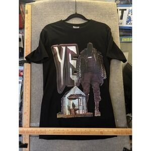 SHAKA WEAR KANYE WEST YEEZUS MASK T-SHIRT BLACK MERCH WOMENS SUZE SMALL